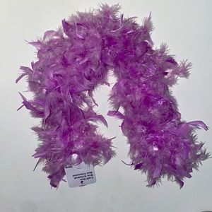 New Purple lilac lavender boa